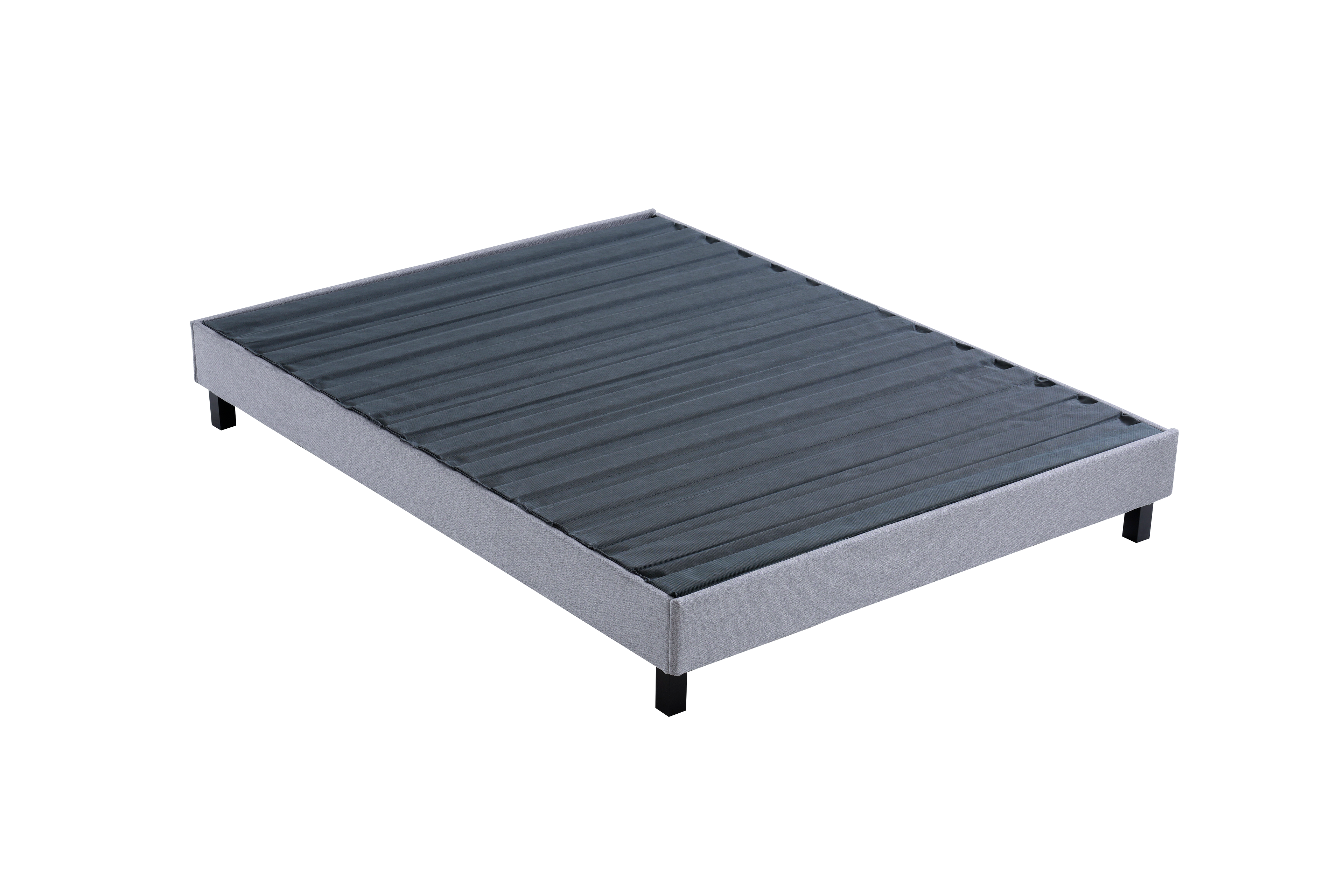 Sleep Firm Luxe mattress and Grey Bed Frame Ensemble