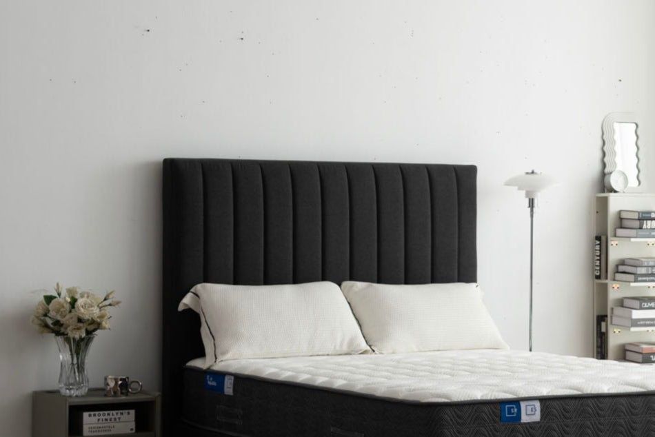 Sleep Firm Luxe mattress and Charcoal Bed Frame Ensemble