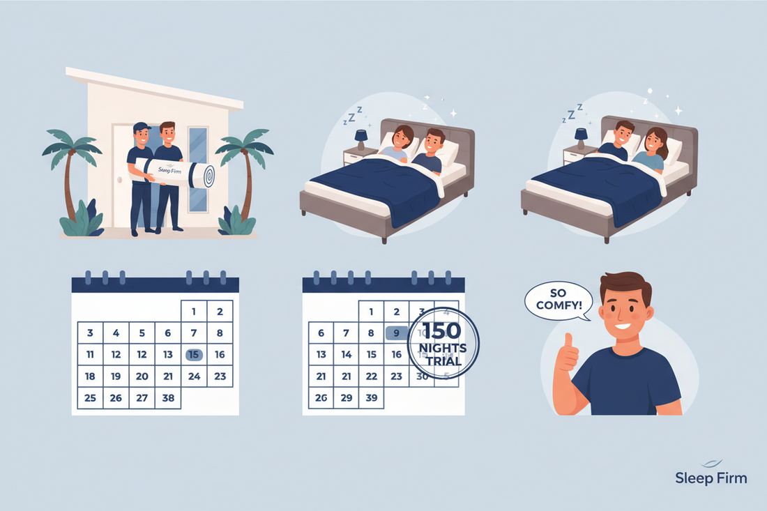 How Sleep Firm's 150‑Night Trial Works?