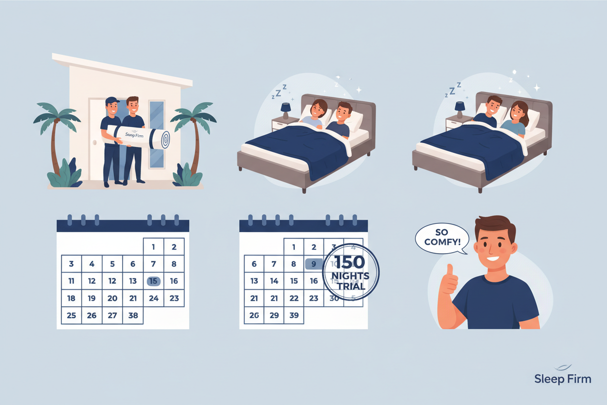 How Sleep Firm's 150‑Night Trial Works?