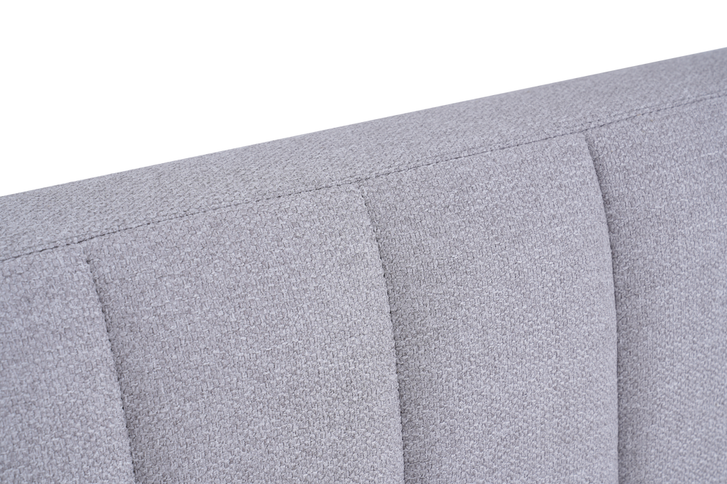 Sleep Firm Ultra mattress and Grey Bed Frame Ensemble