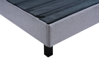 Sleep Firm mattress and Grey Bed Frame Ensemble