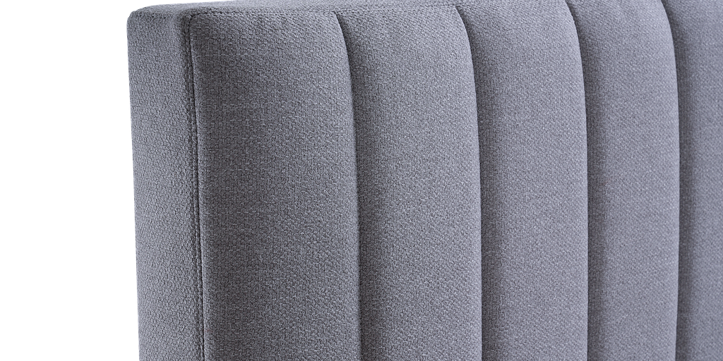 Sleep Firm Luxe mattress and Grey Bed Frame Ensemble