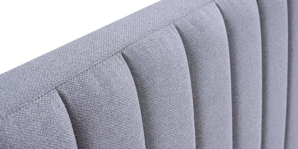 Sleep Firm mattress and Grey Bed Frame Ensemble