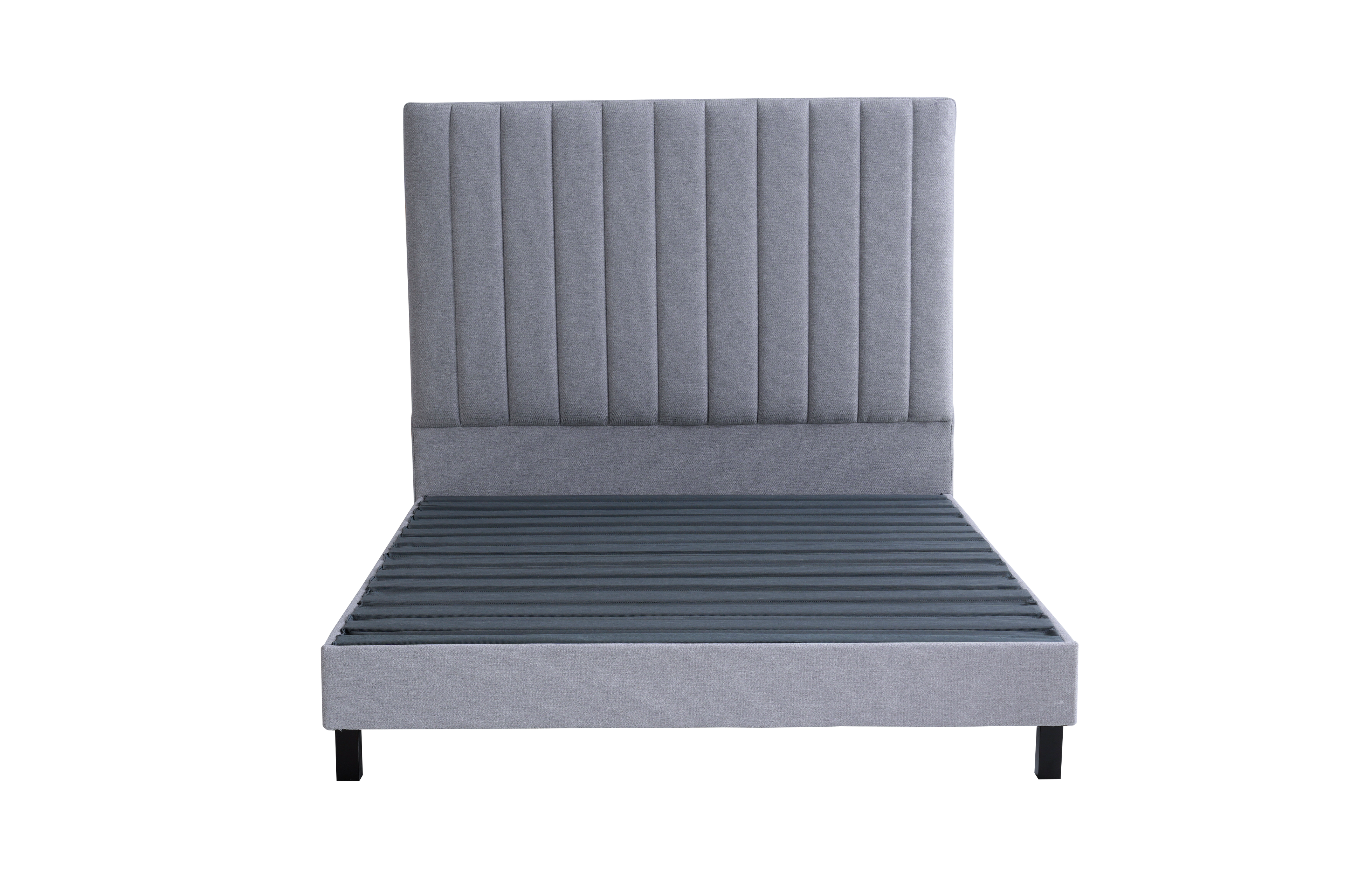 Deluxe Gray Bed Frame