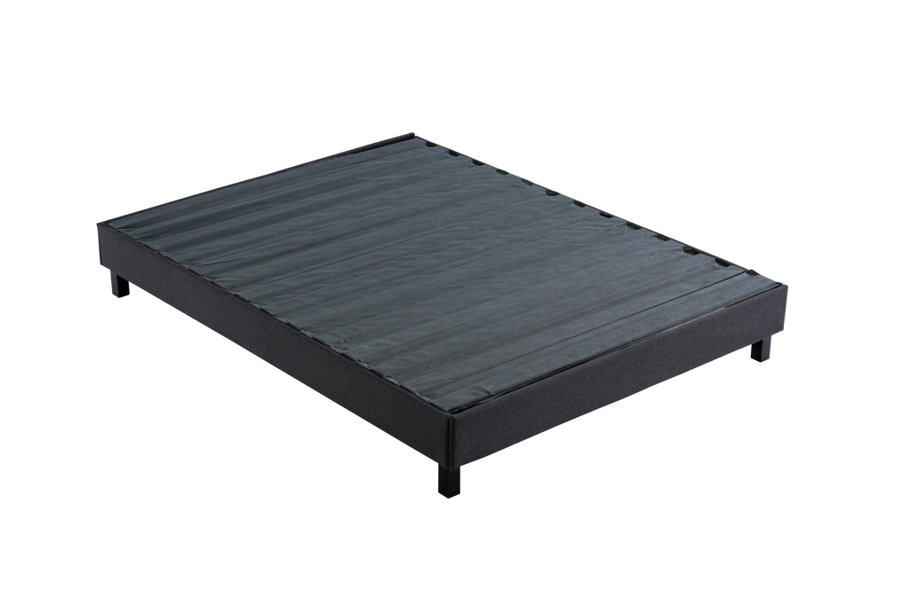 Sleep Firm Ultra mattress and Charcoal Bed Frame Ensemble