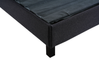 Sleep Firm Ultra mattress and Charcoal Bed Frame Ensemble