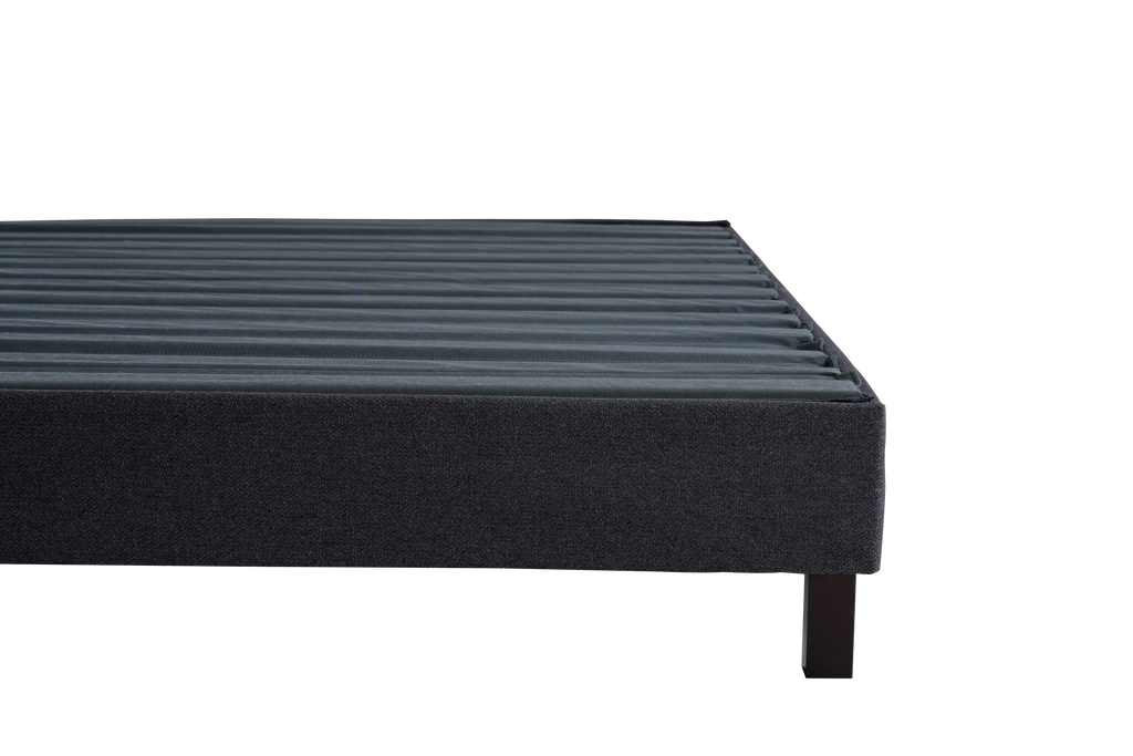 Sleep Firm Ultra mattress and Charcoal Bed Frame Ensemble