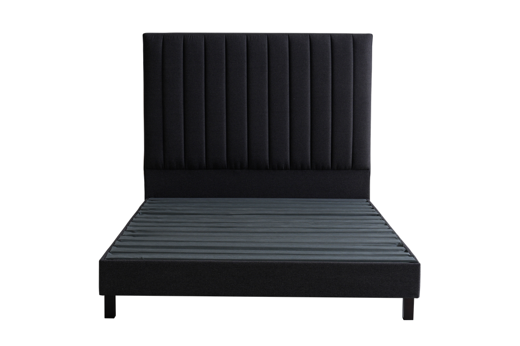 Sleep Firm Ultra mattress and Charcoal Bed Frame Ensemble