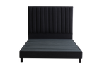 Sleep Firm Ultra mattress and Charcoal Bed Frame Ensemble
