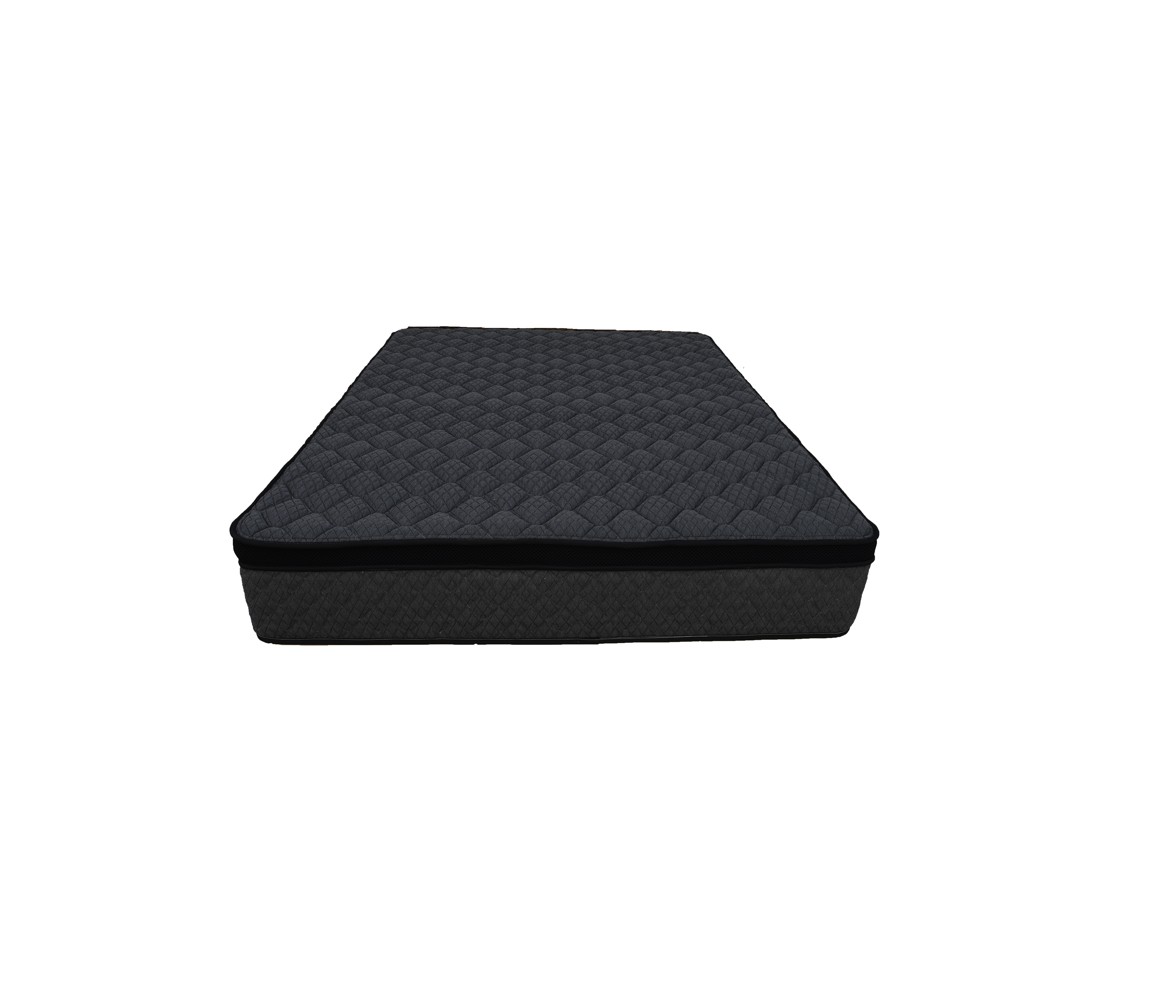 Sleep Firm Ultra mattress and Oatmeal Bed Frame Ensemble